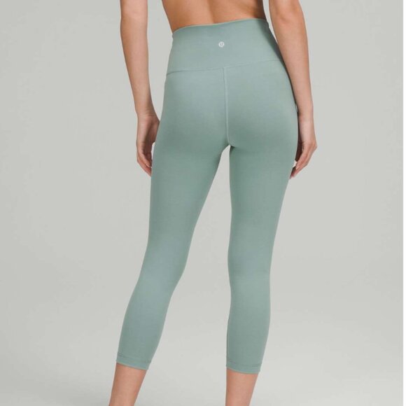 Lululemon Wunder Train High-Rise Crop 23" - Misty Glade - Picture 2 of 5
